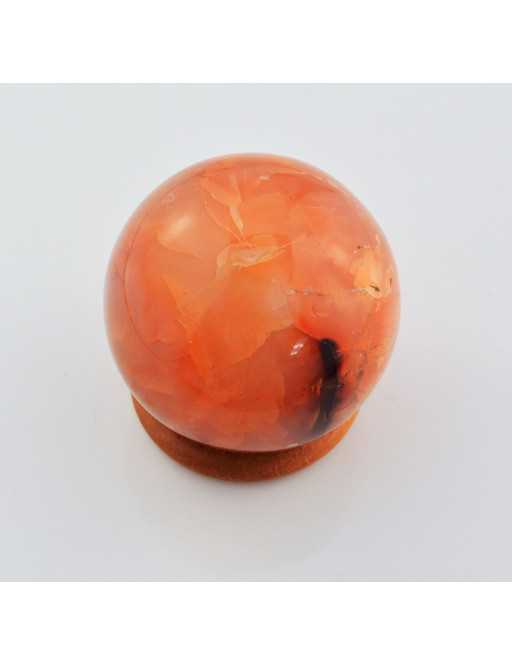 Sphère Cornaline diamètre 6 cm