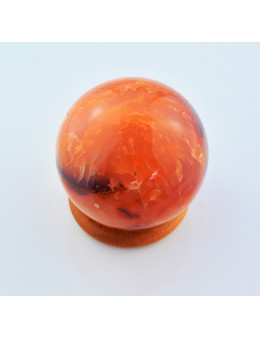 Sphère Cornaline diamètre 6 cm