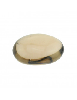 Galet en quartz fumé
