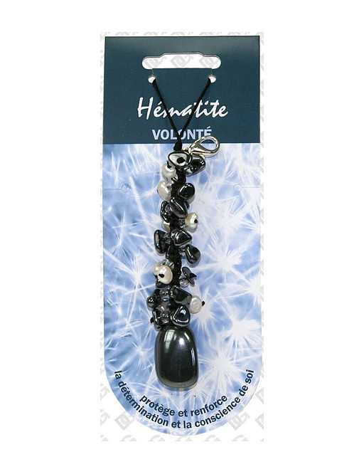 Bijou coeur pierre de vertu Hématite Bijou coeur pierre de vertu Hématite