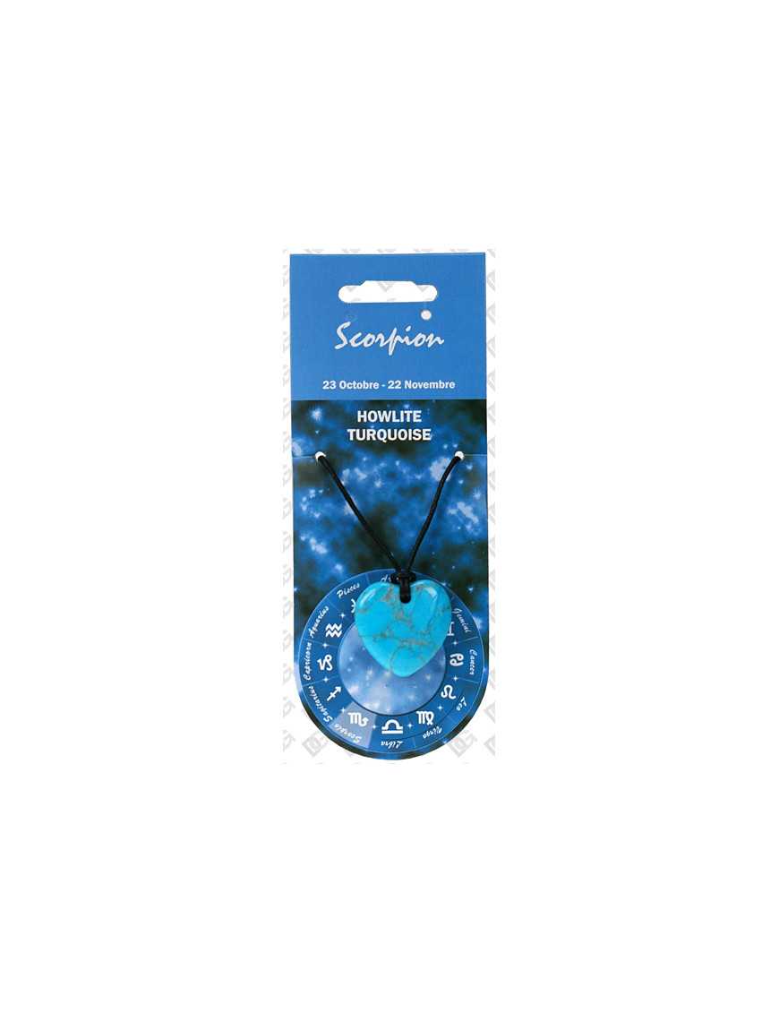 Pendentif coeur Zodiac Turquoise Pendentif coeur Zodiac Turquoise