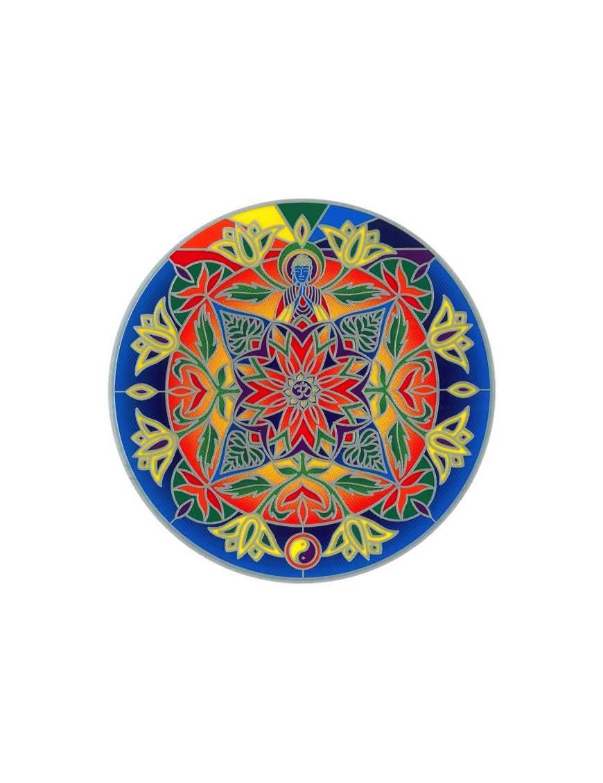 Autocollant Attrape Soleil : Mandala 2 Autocollant Attrape Soleil : Mandala 2
