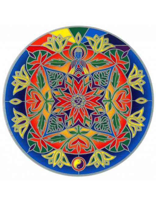 Autocollant Attrape Soleil : Mandala 2 Autocollant Attrape Soleil : Mandala 2