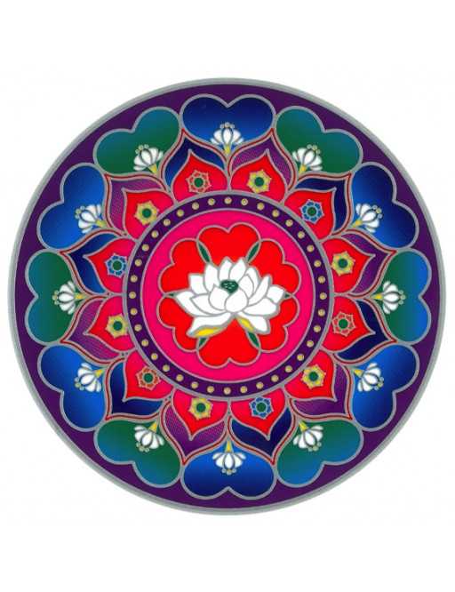 Autocollant Attrape Soleil : Mandala 3 Autocollant Attrape Soleil : Mandala 3