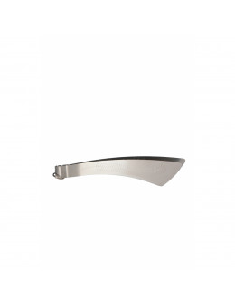 Pince à charbon Sabre en acier - 16cm