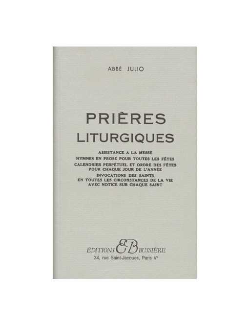 Prières lithurgiques Prières lithurgiques