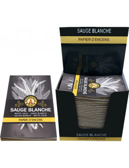 Papier d'encens Fragrances & Sens Sauge Blanche