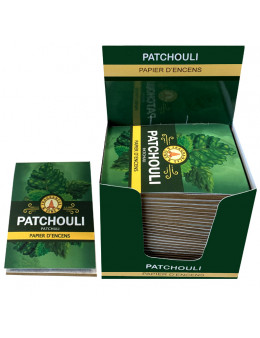 Papier d'encens Fragrances & Sens Patchouli
