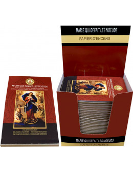 Papier d'encens Fragrances & Sens Marie qui défait les nœuds
