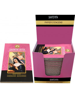 Papier d'encens Fragrances & Sens Sainte Rita
