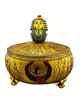 Boite Egyptienne peinte à la main 