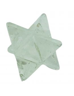 Etoile Merkaba Cristal de roche - 1.5 cm