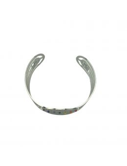 Bracelet en Acier inoxydable - 7 chakras horizontal