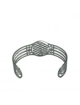 Bracelet en Acier inoxydable - 7 chakras horizontal