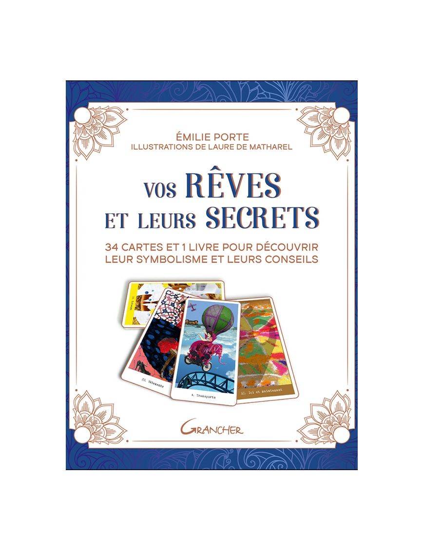 Vos rêves et leurs secrets - 34 cartes et 1 livre