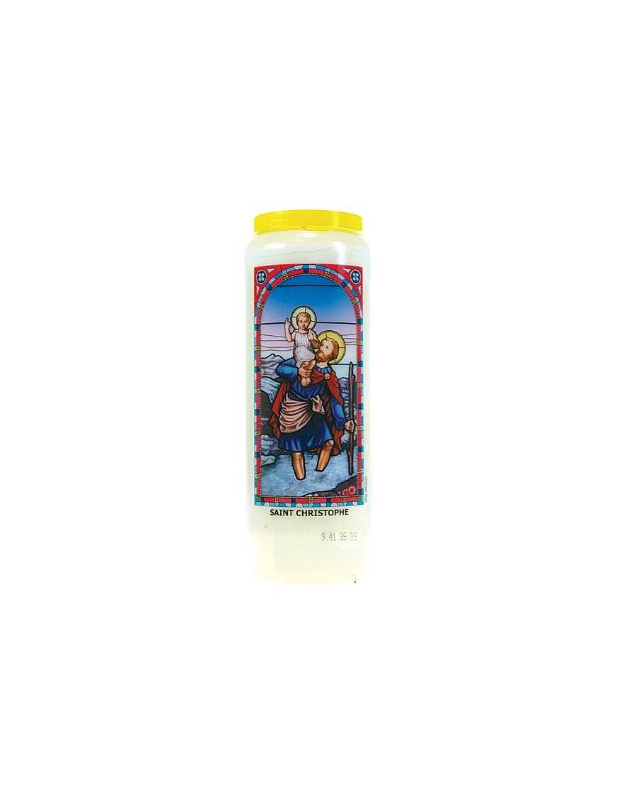 Neuvaine vitrail : Saint Christophe Neuvaine vitrail : Saint Christophe