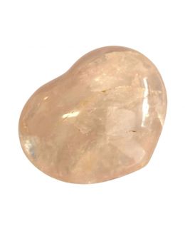 Grand coeur de Quartz rose