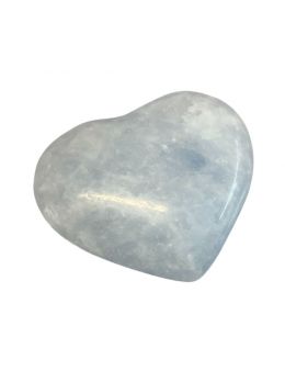 Coeur Calcite bleue