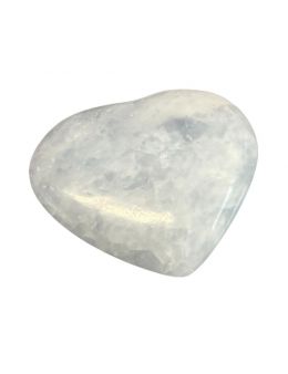 Coeur Calcite bleue