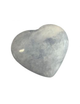 Coeur Calcite bleue