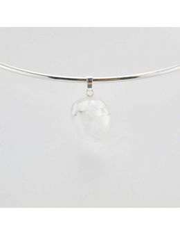 Pendentif pierre roulée - Cristal de Roche