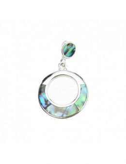 Pendentif nacre et argent 925 Pendentif nacre et argent 925