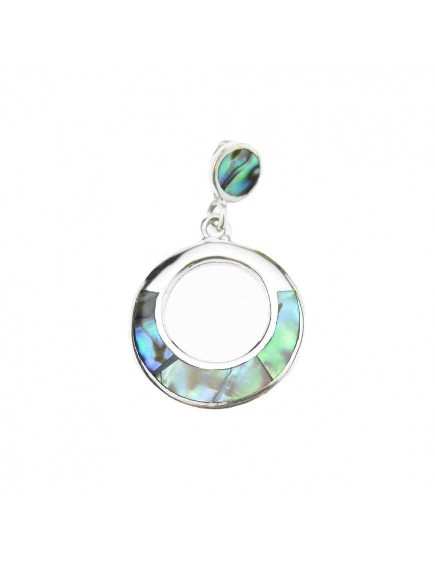 Pendentif nacre et argent 925 Pendentif nacre et argent 925
