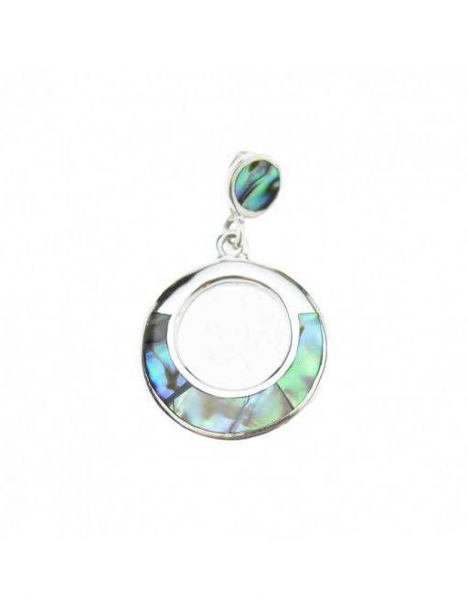 Pendentif nacre et argent 925 Pendentif nacre et argent 925