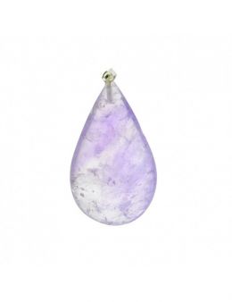 Pendentif pierres goutte - Cristal de Roche