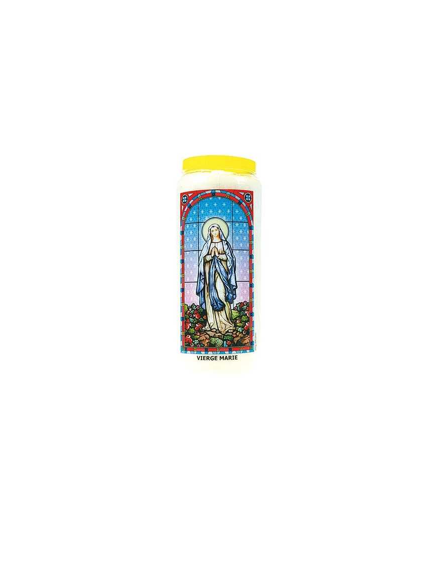 Neuvaine vitrail : Vierge Marie Neuvaine vitrail : Vierge Marie