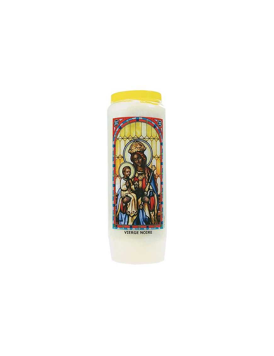 Neuvaine vitrail : Vierge noire Neuvaine vitrail : Vierge noire