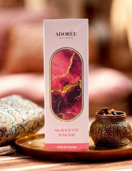 Silhouette Sublime - Huile de massage artisanale Adorée - 150 mL