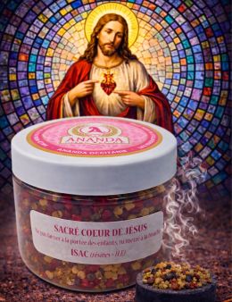 Encens Sacré Coeur de Jésus - résine naturelle