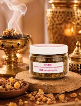 Encens Myrrhe en poudre - résine pure