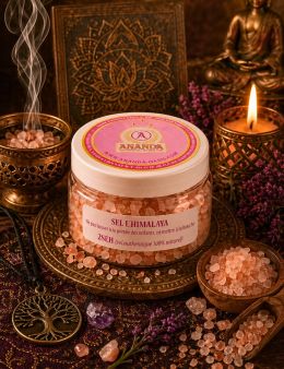 Sel de l'Himalaya en morceaux