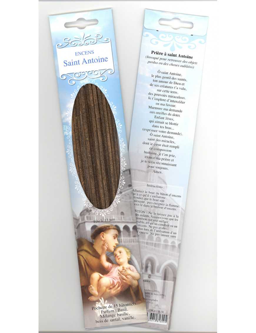 Encens baguettes Saint Antoine