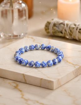 Bracelet perles 8mm - Sodalite 