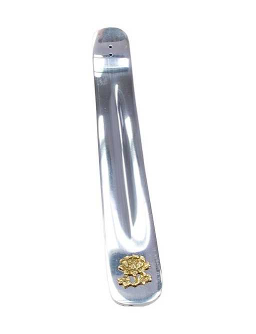 Porte encens metal lotus Porte encens metal lotus