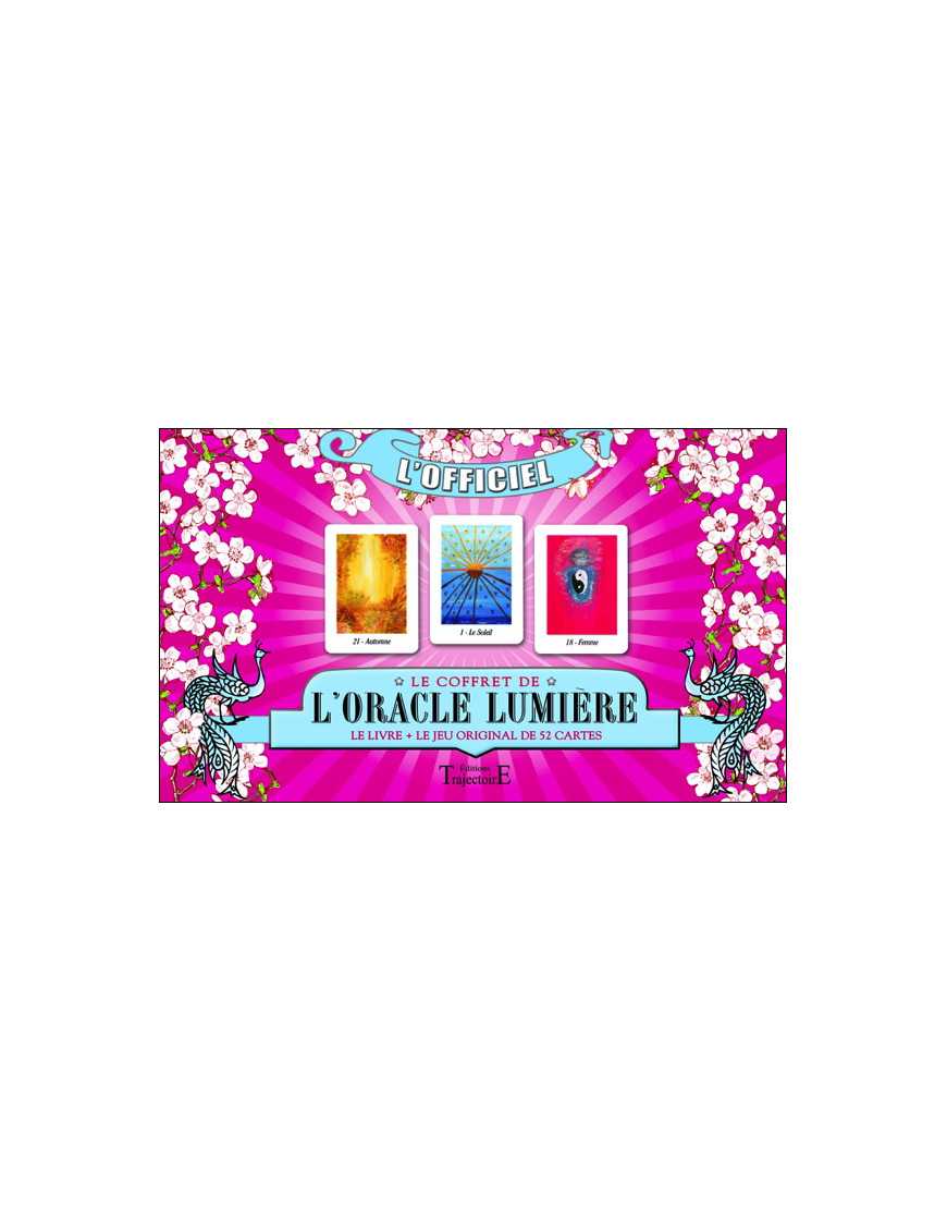 Le coffret de l'Oracle Lumière - Livre + Jeu Le coffret de l'Oracle Lumière - Livre + Jeu