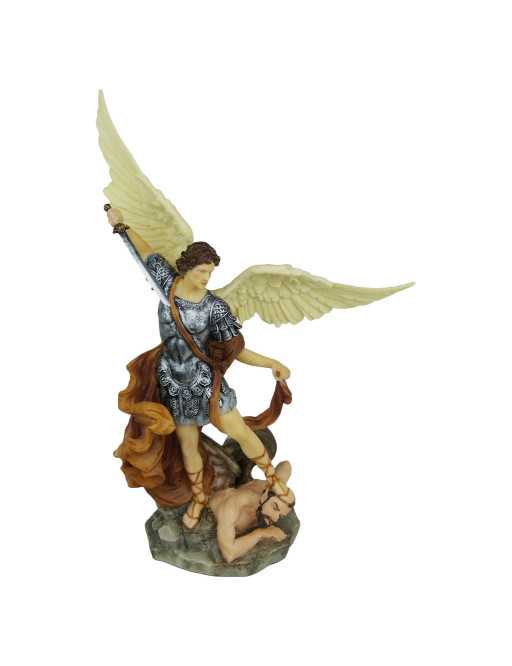 Statue résine pleine Saint Michel 30cm Statue résine pleine Saint Michel 30cm
