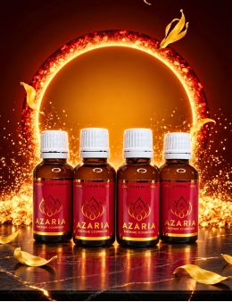 Pack 4 Azaria, parfum de pouvoir de la chance