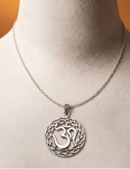 Pendentif Om argent 925