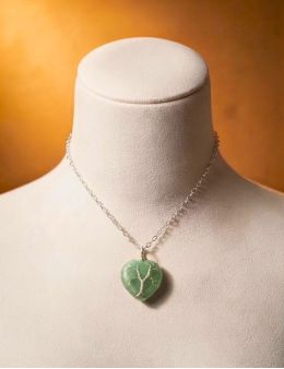 Collier Arbre de Vie en aventurine | Vitalité & équilibre