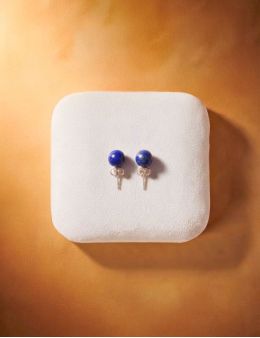 Boucles d'oreilles argent - Lapis Lazuli