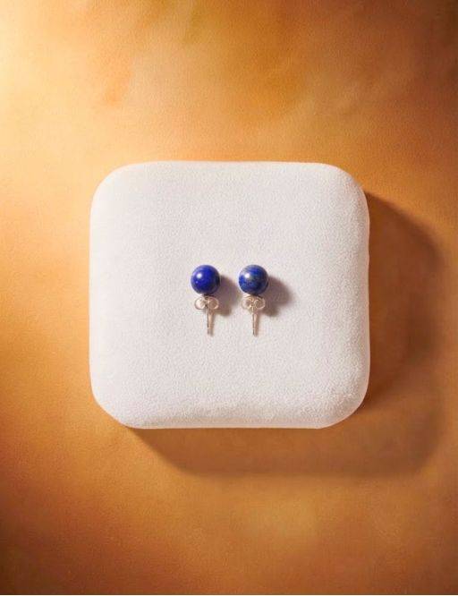 Boucles d'oreilles argent - Lapis Lazuli