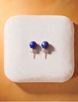 Boucles d'oreilles argent - Lapis Lazuli