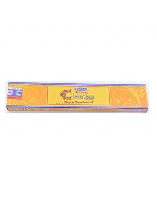 Encens Satya Bois de Santal Extra - Natural Chandan - 15g Encens Satya Bois de Santal Extra - Natural Chandan - 15g