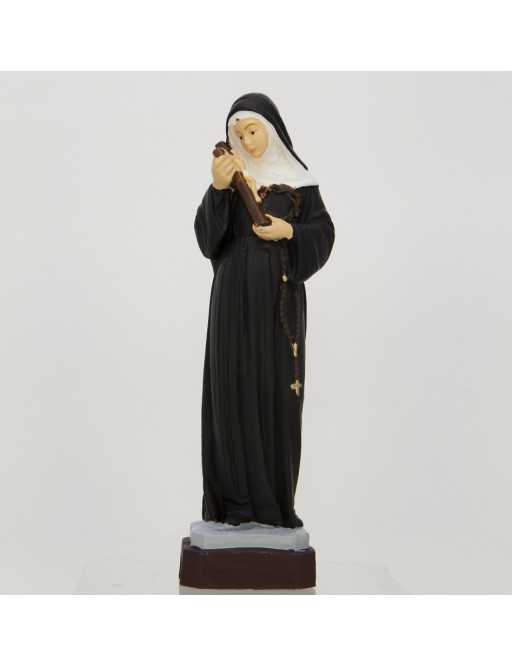 Statue Sainte Rita - résine peinte 20 cm Statue Sainte Rita - résine peinte 20 cm