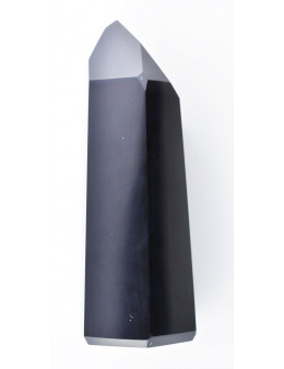 Obélisque obsidienne noire naturelle de qualité supérieur