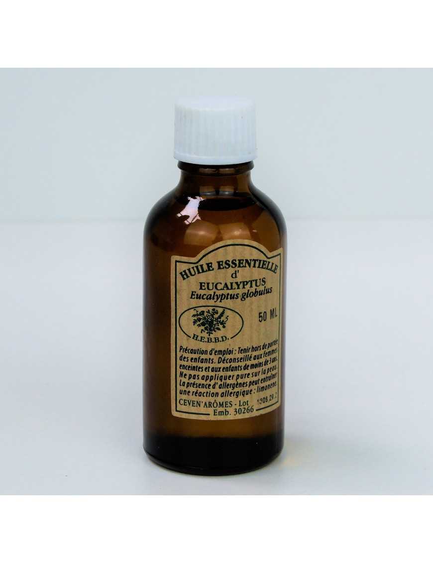 Huile essentielle d'Eucalyptus 50 ml avec Compte-gouttes Huile essentielle d'Eucalyptus 50 ml avec Compte-gouttes